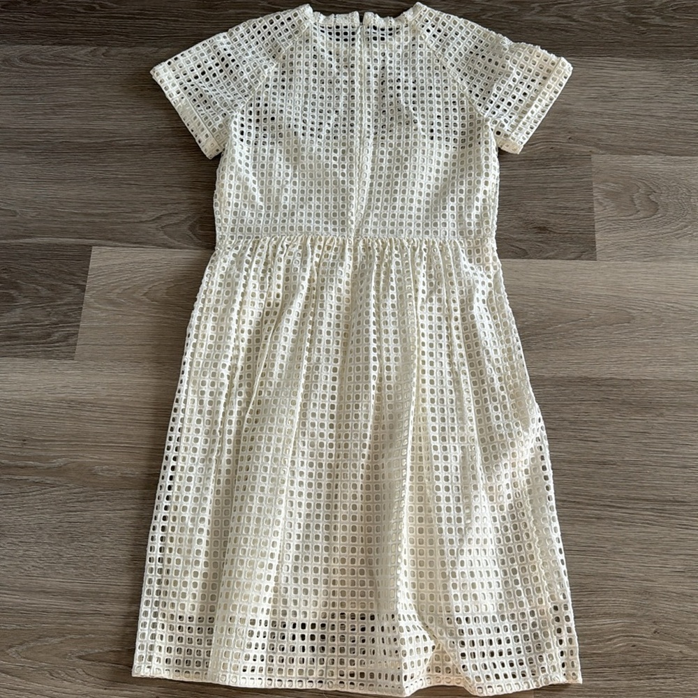 Madewell White Eyelet Midi Dress - Picture 5 of 7